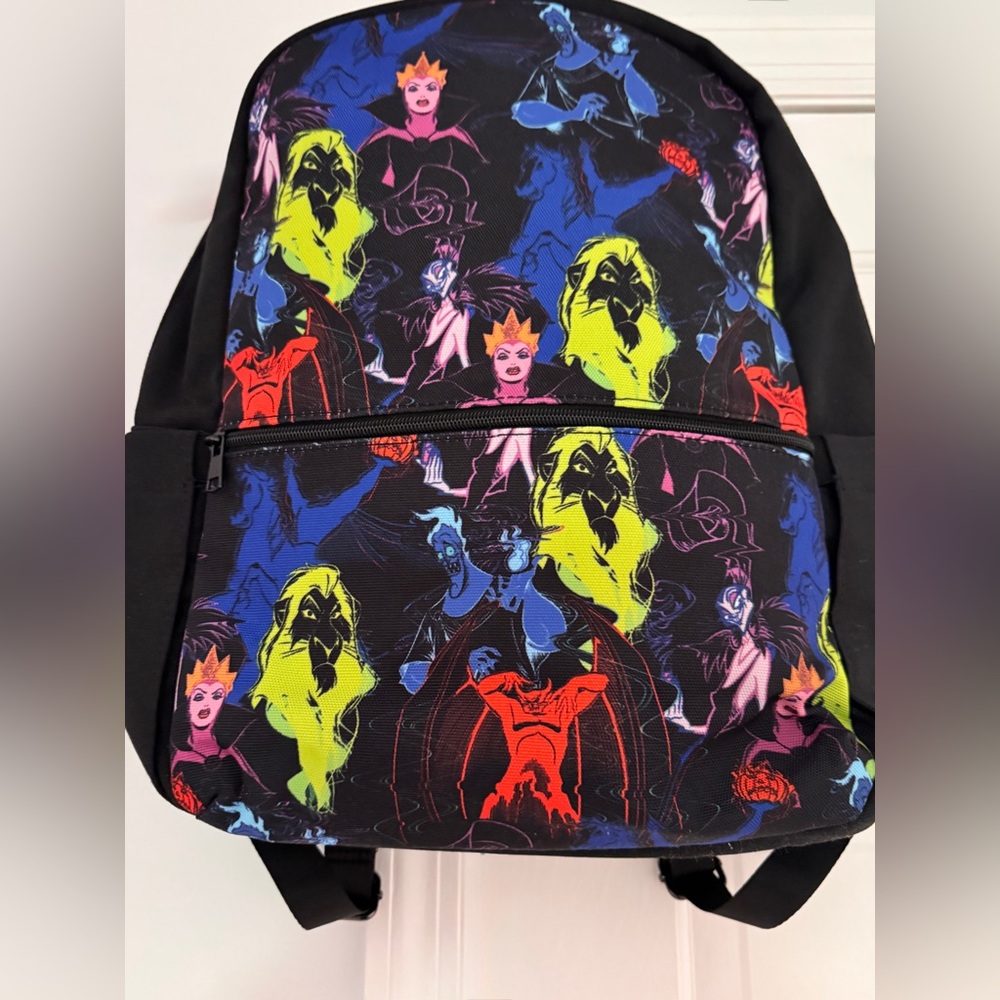 Disney Villains Backpack Unisex NWT